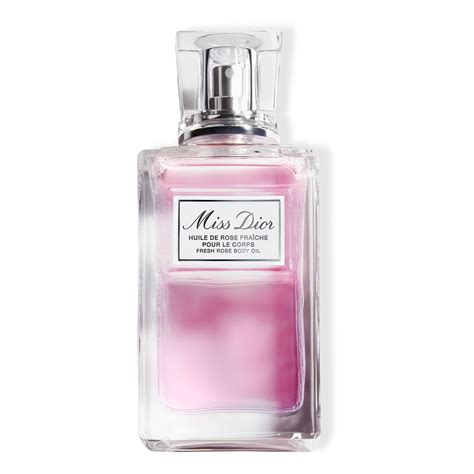 Miss Dior Huile De Rose Fraiche Pour Le Corps